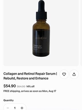 DermaCrest Collagen & Retinol Repair Serum